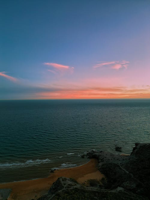 Sea Coast at Sunset