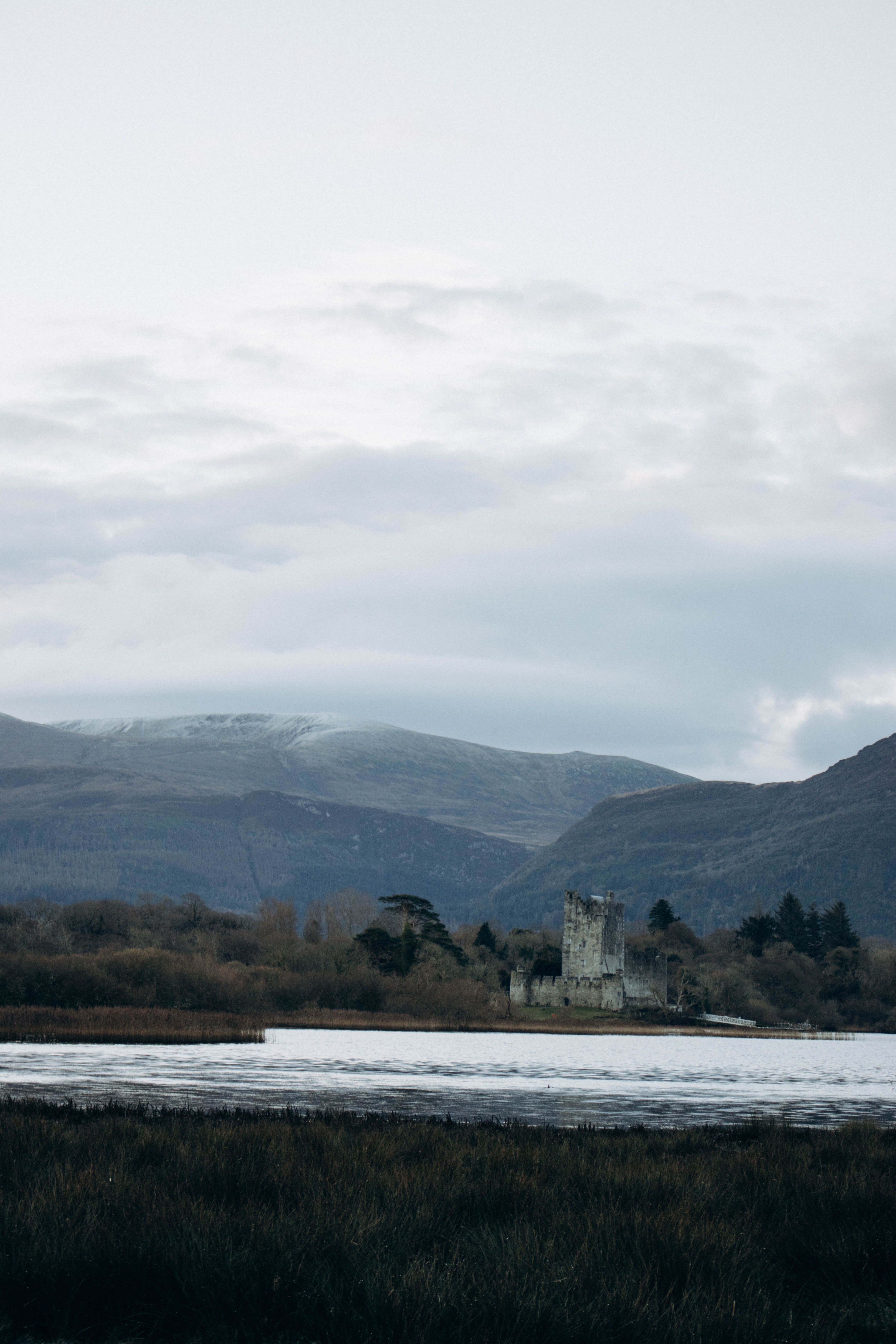 Ruins of Castle by River · Free Stock Photo