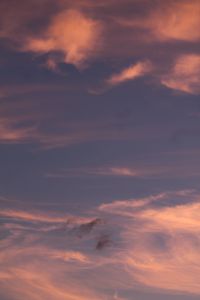 Soft pink clouds at dusk — photo by Rahime Gul on Pexels