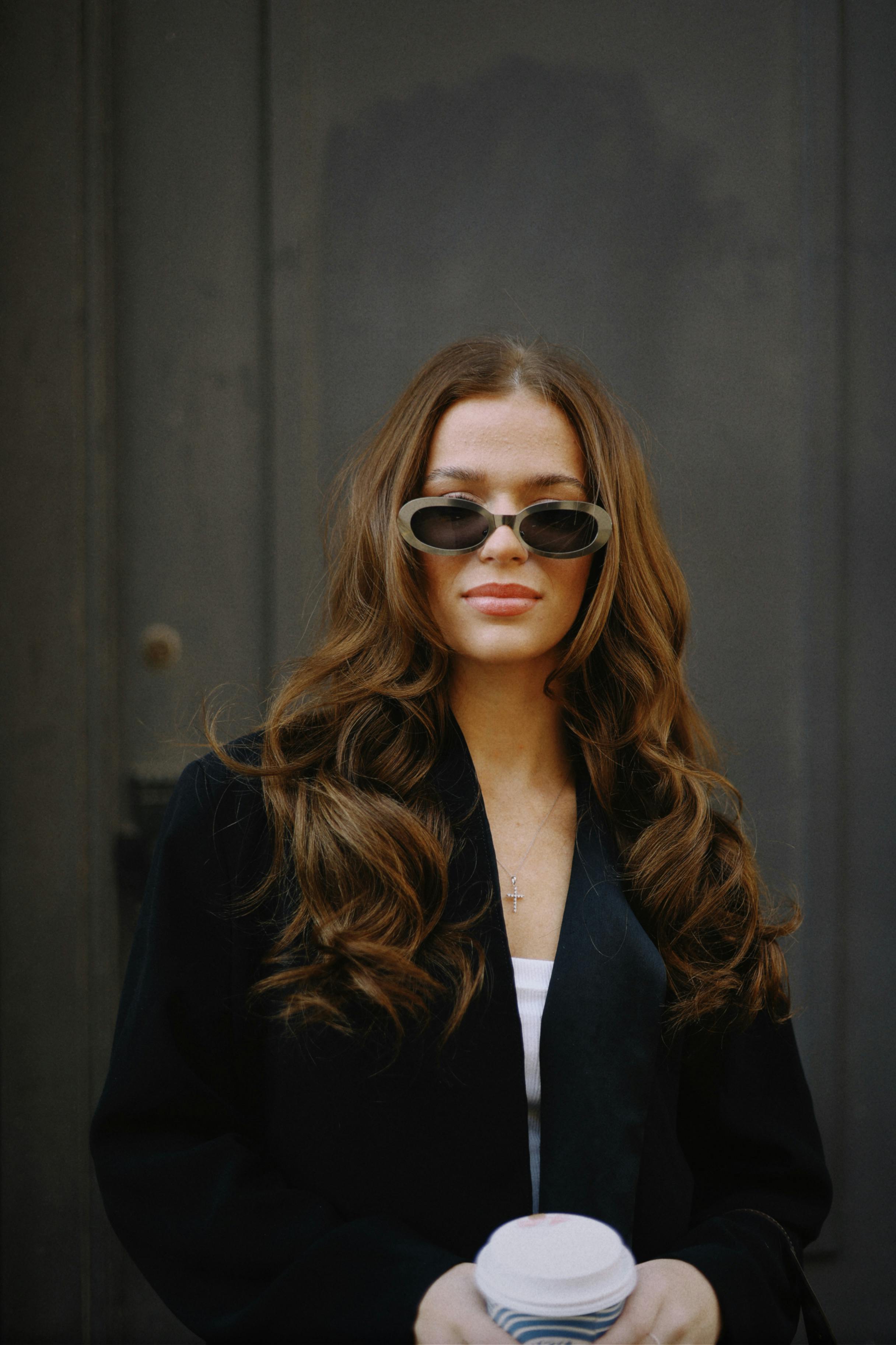 Wearing Oversized Blazers with Untucked, Loose Tops