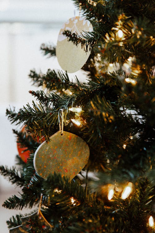 Close up of a Christmas Tree 