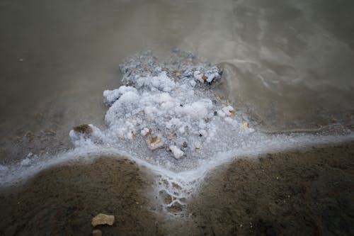 Бесплатное стоковое фото с Аэрофотосъемка, вид сверху, лед