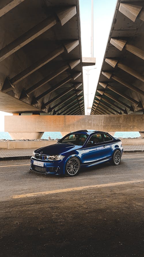 Gratis lagerfoto af 1-serien, blå, BMW
