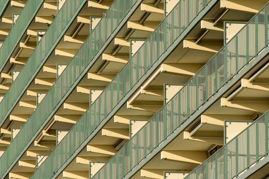 Free stock photo of balcons, block of flats