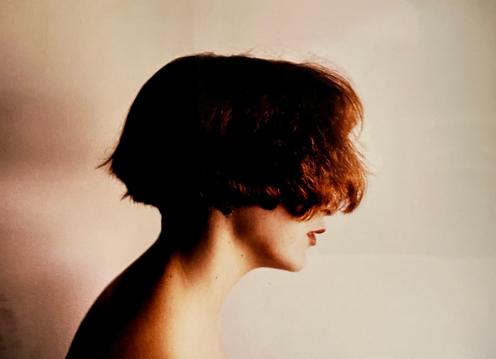 Modern sculpted bob haircut