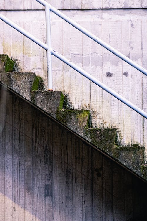 Gratis lagerfoto af forbindelse, gelænder, lodret skud