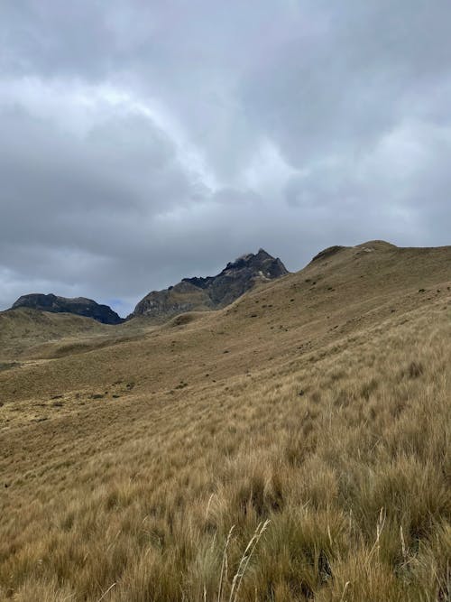 A Cloudy Sky Over the Hill