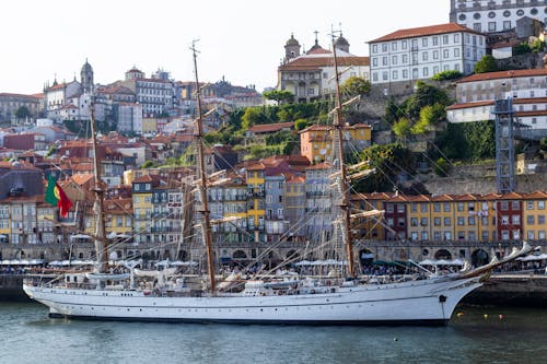 Foto profissional grátis de barco a vela, douro, Navio-escola