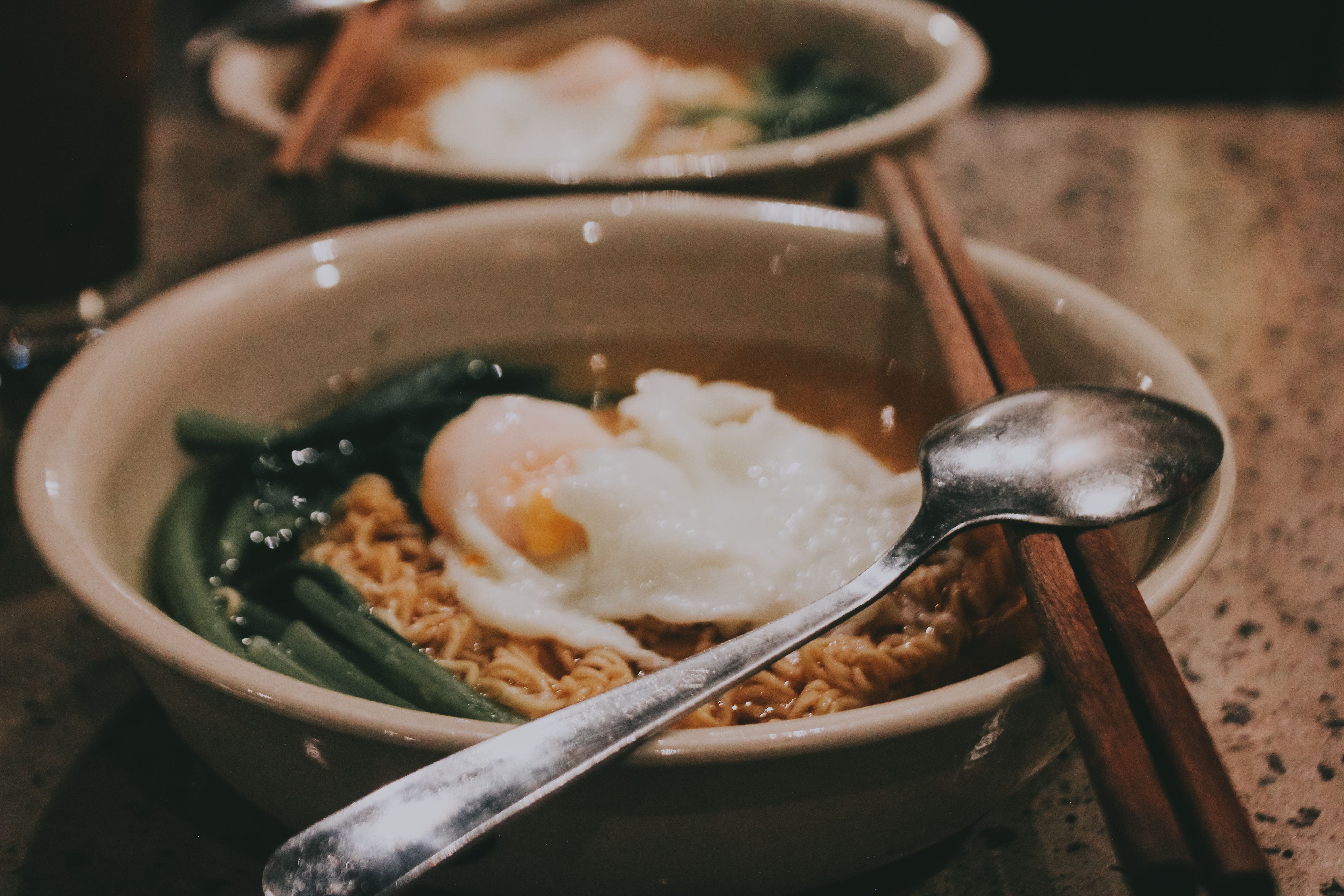 Herbed Ramen with Coconut Cream