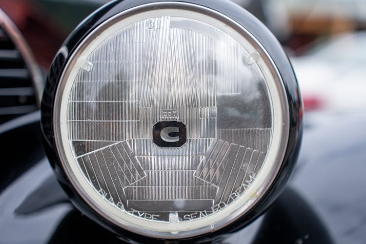 Vintage Car Headlight 