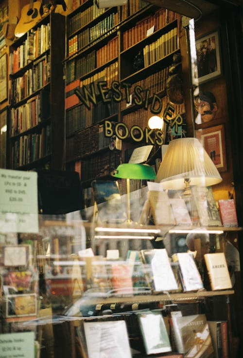 Window of Bookstore