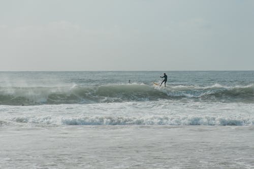 Surfer on Wave