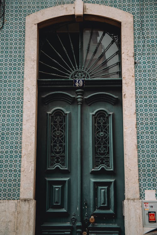 Vintage, Blue Door