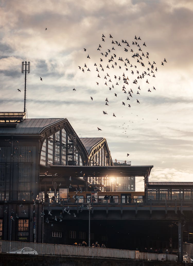 Facade Of The Berlin Friedrichstrasse Station, Germany 