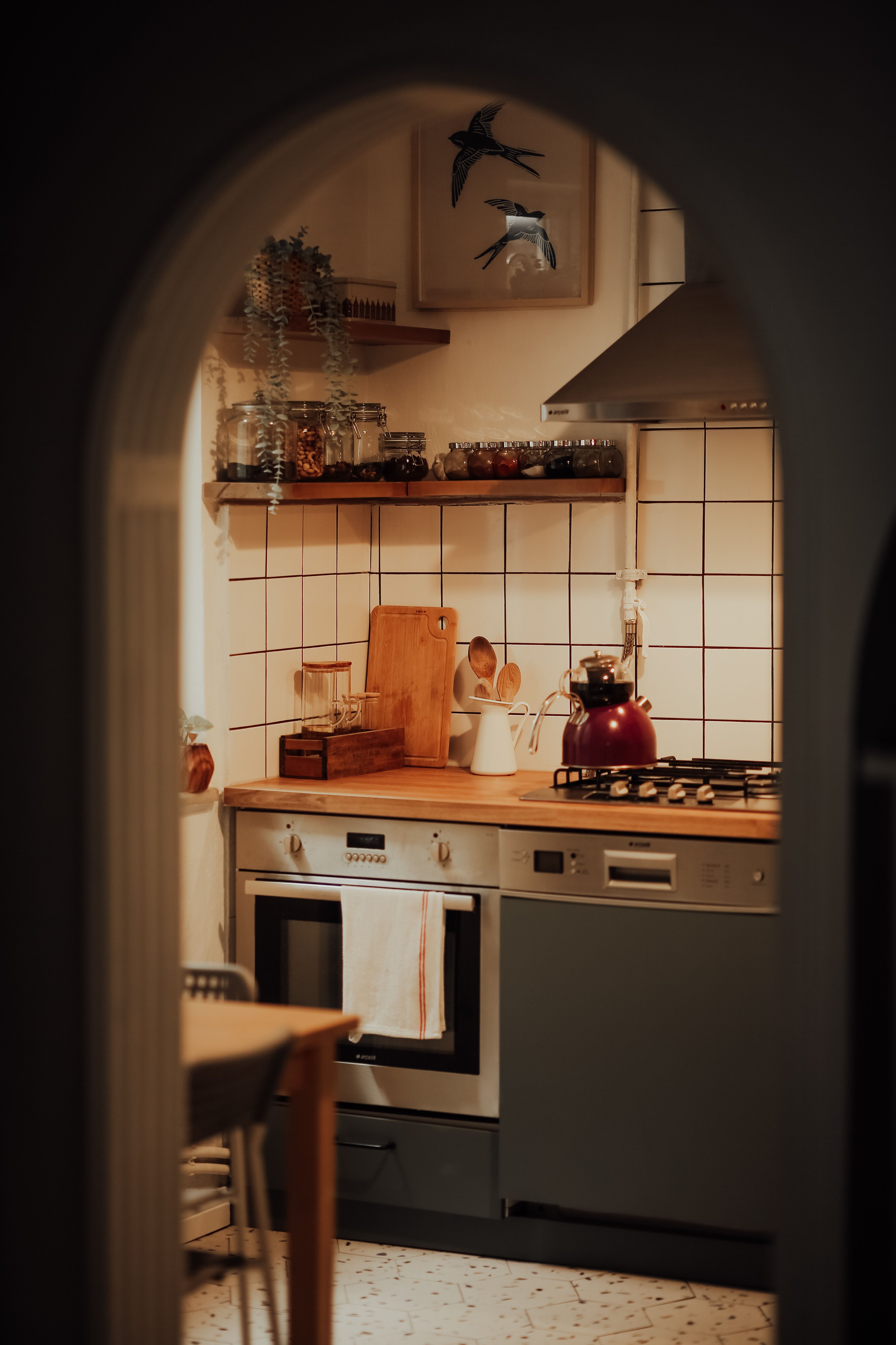 Cozy kitchen at home with appliances ready for Frigidaire repair in McKinney TX
