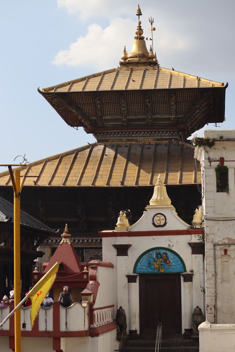 Traditional Pashupatinath Temple architecture in Kathmandu Nepal