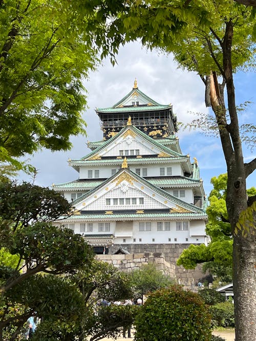 shotoniphone, 오사카, 오사카 성의 무료 스톡 사진