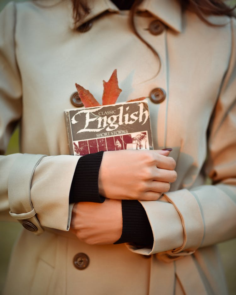 Woman Holding Book