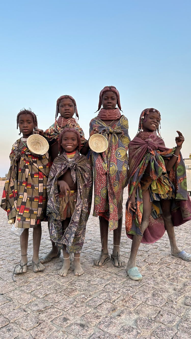 Children In Traditional Clothing