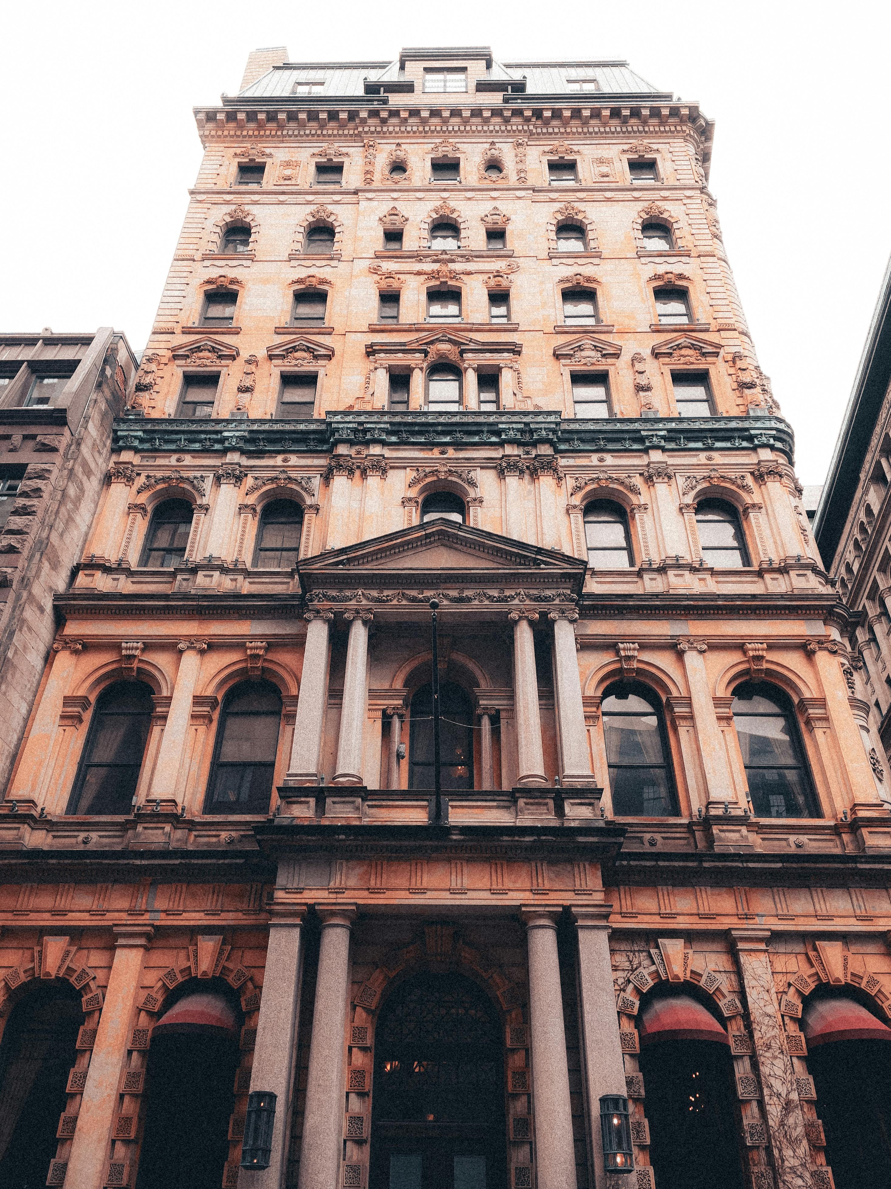 facade of hotel le st james in montreal