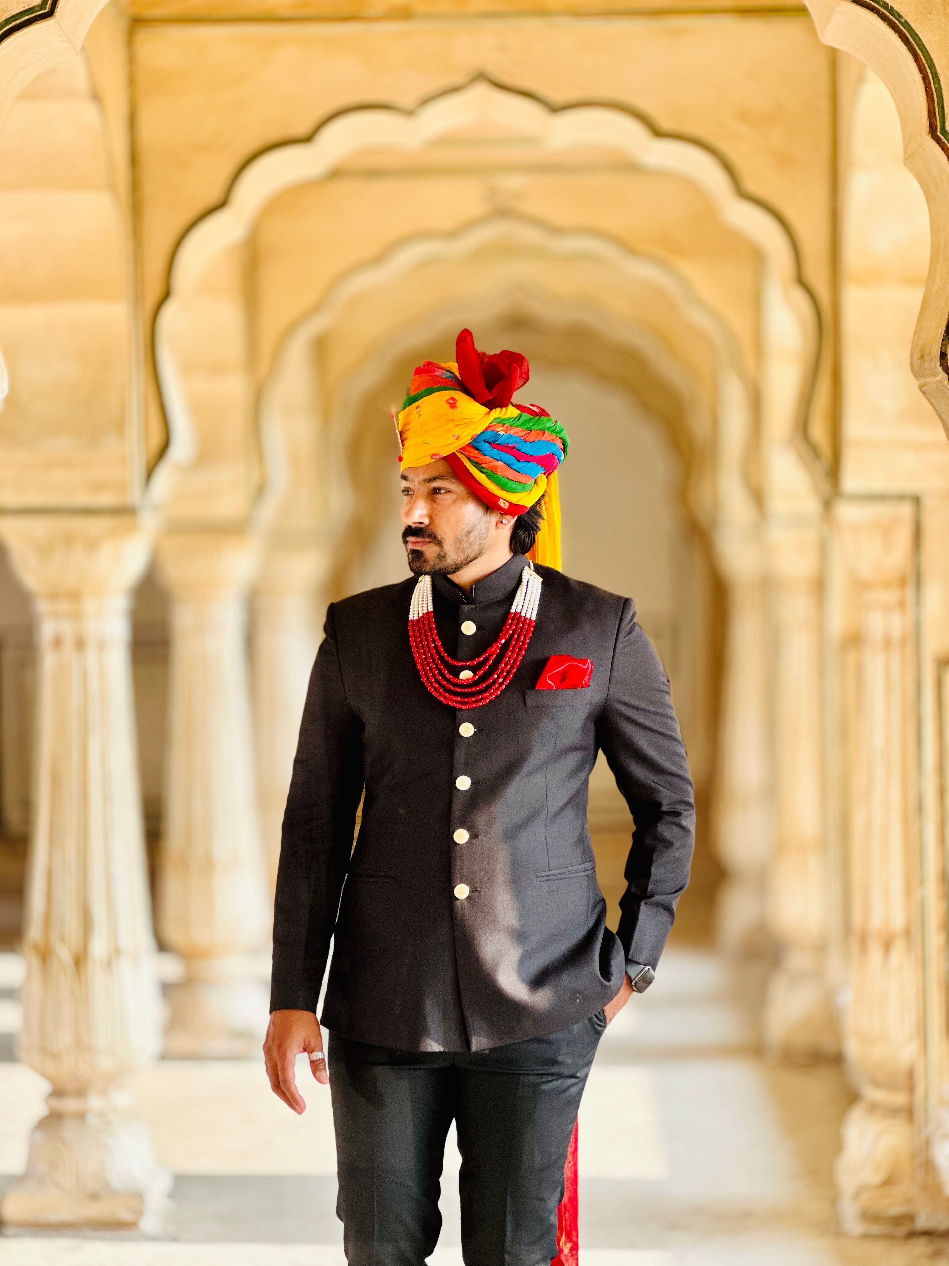 Man in Traditional Clothing and Turban · Free Stock Photo
