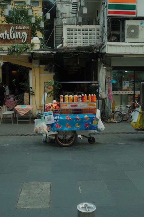 Foto profissional grátis de barraca de comida, cidade, cidades