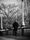 man walking alone