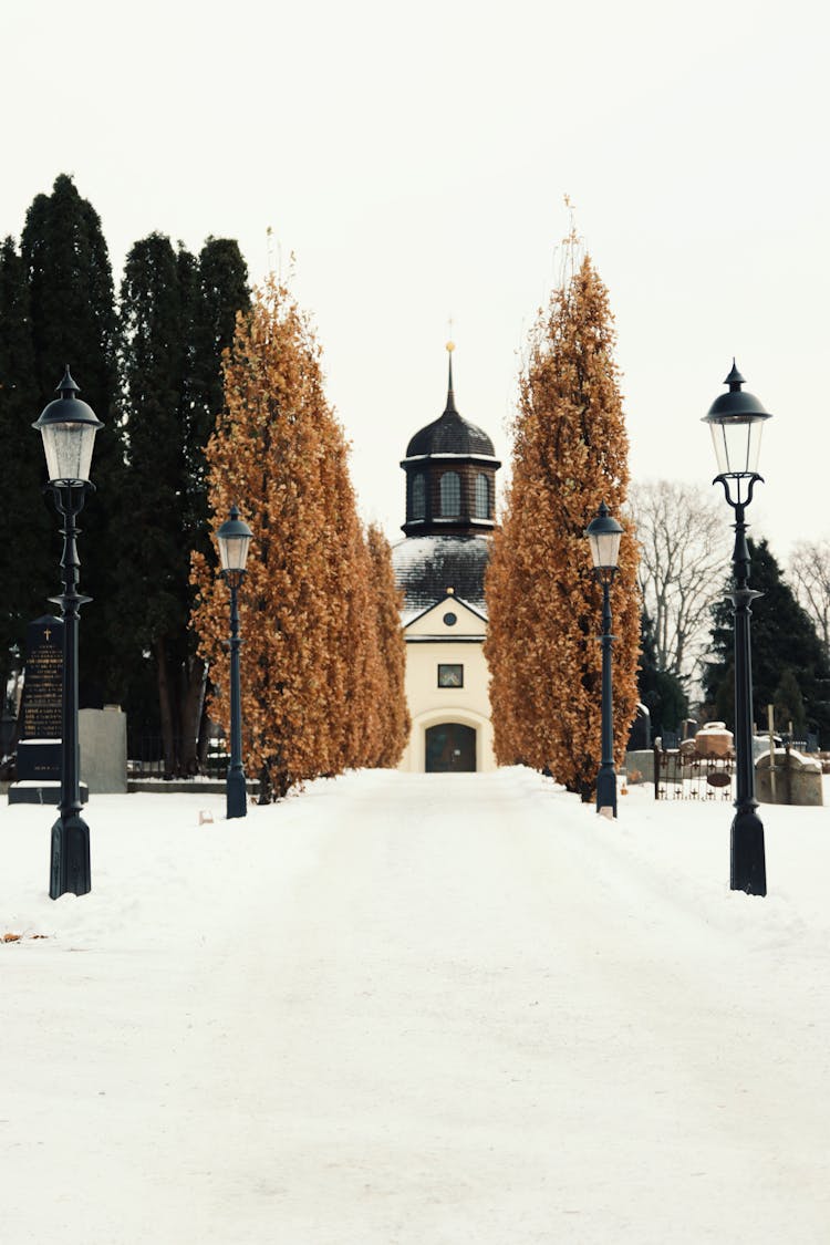 Church In Winter