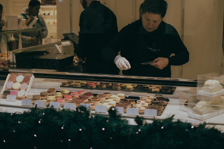 Woman Selling Sweets 