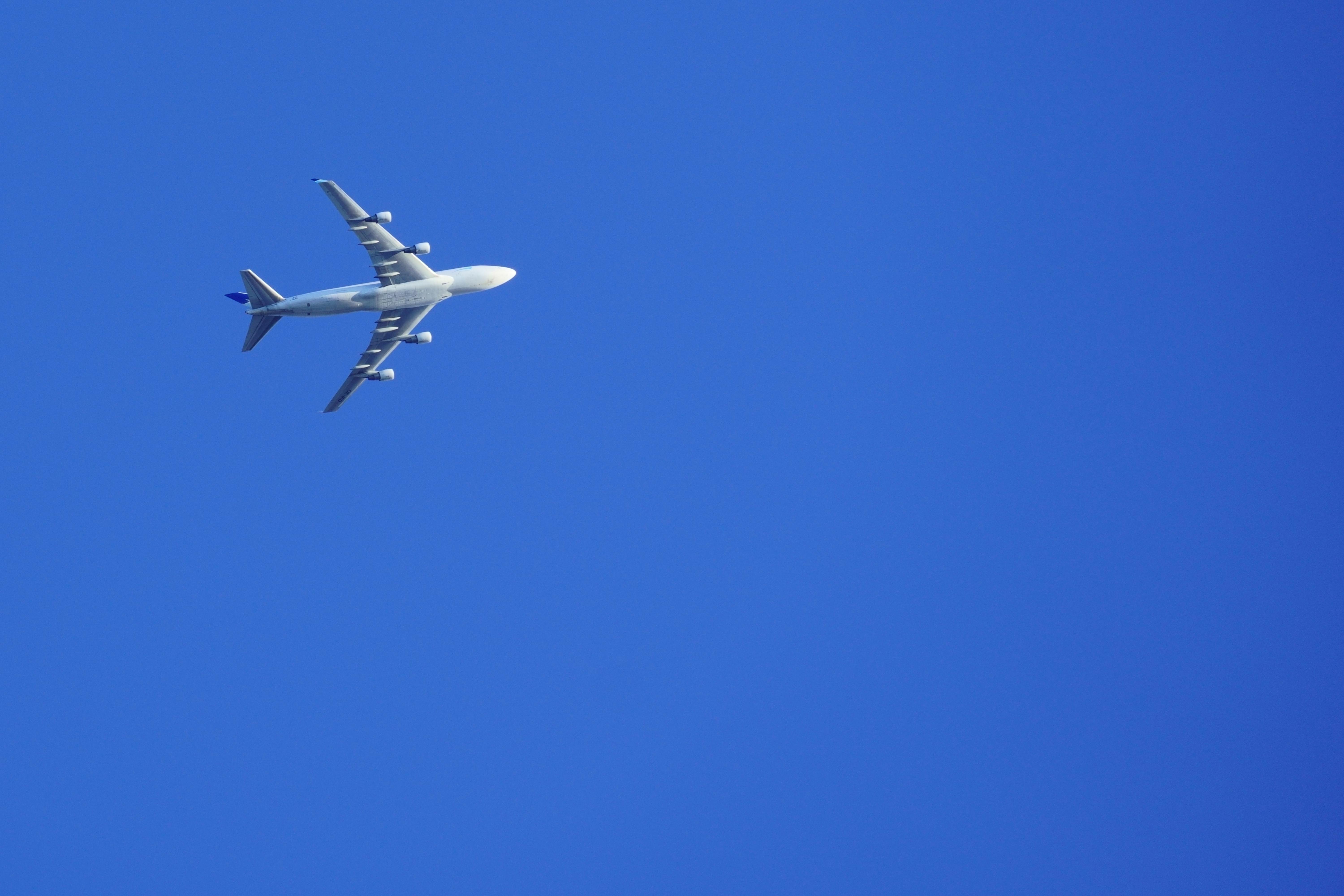 Commercial airplane on airport tarmac for pilot readiness assessment
