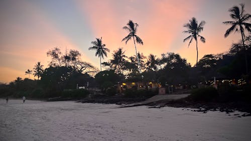 Dusk on Galu Beach