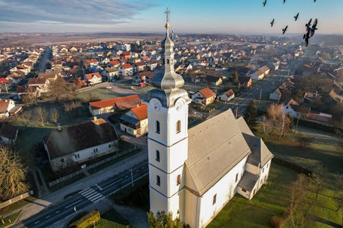 Church in Garesnica Town in Croatia