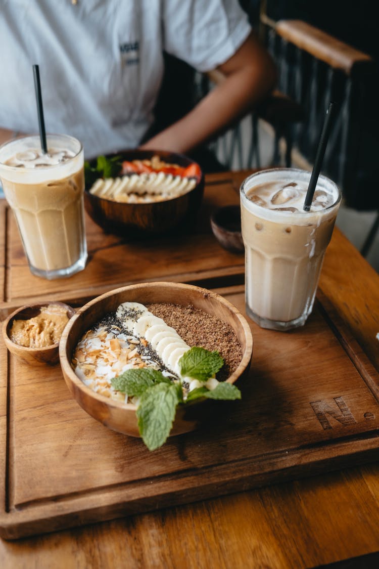 Person Eating Breakfast