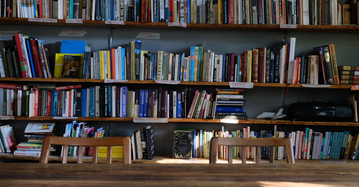 Library Shelves Full of Books · Free Stock Photo