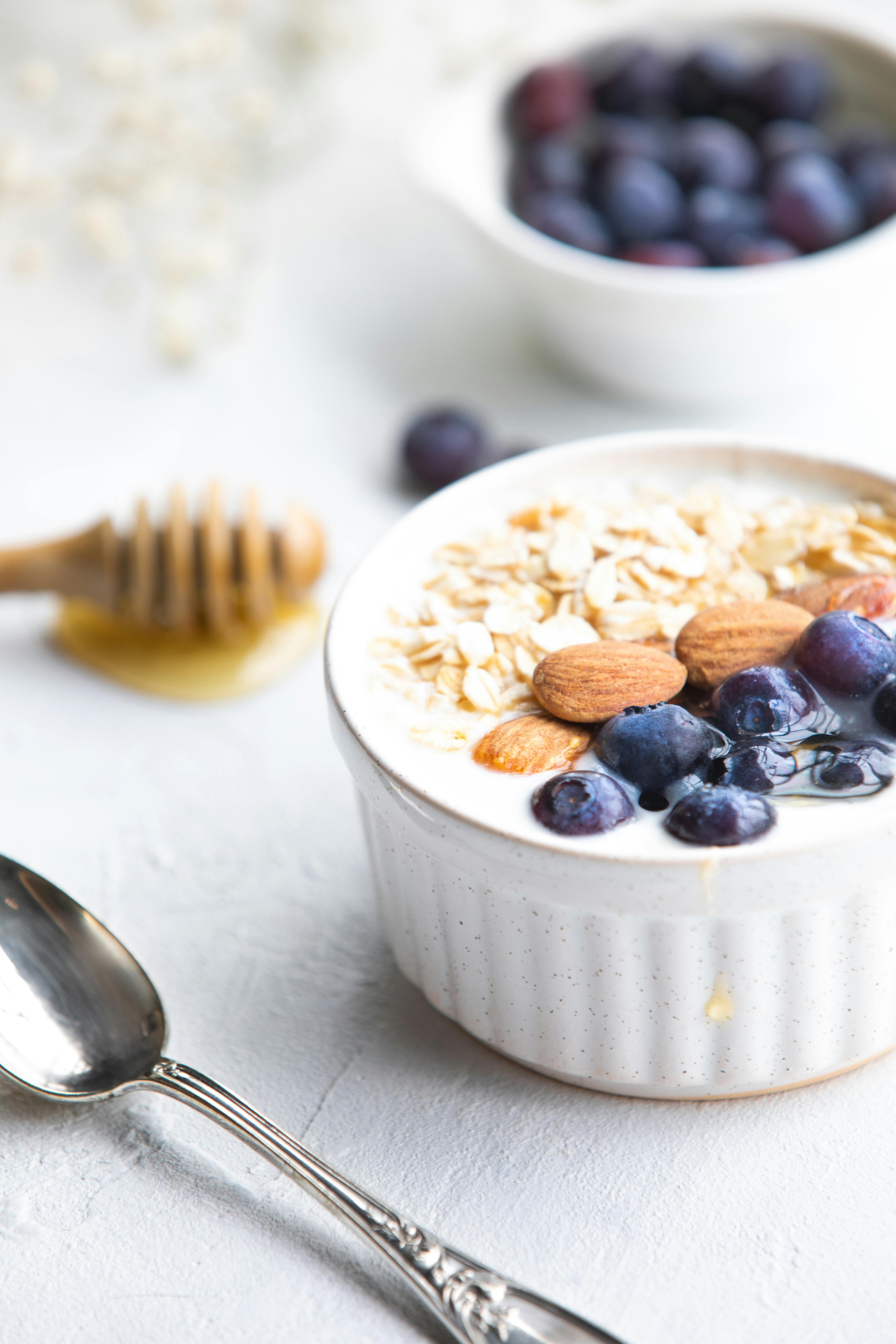 Blueberry Almond Overnight Oats