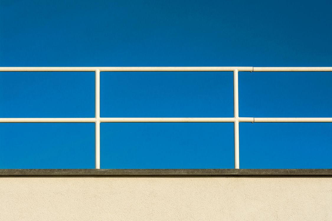 Sky Railing Bitmap Railings Against Blue Sky · Free Stock Photo