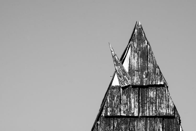 The Roof Of An Old Building 