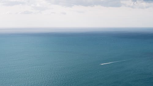 Бесплатное стоковое фото с Аэрофотосъемка, водный транспорт, голубой