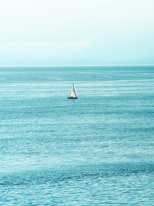 Foto stok gratis horison, laut, pemandangan laut