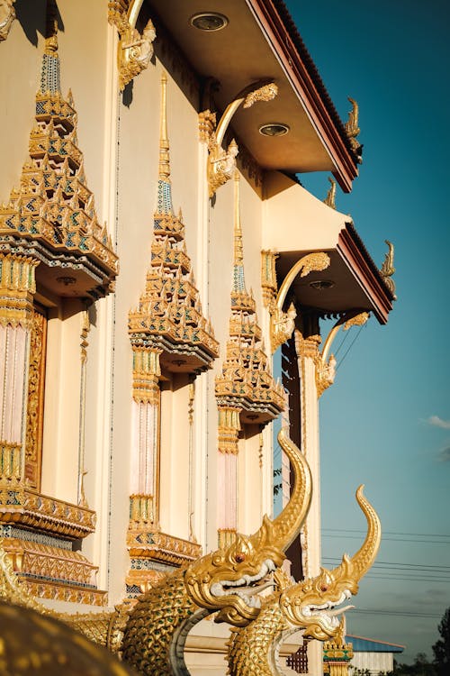 Decorations of Buddhist Temple