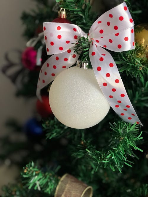 Foto profissional grátis de acessório, árvore de Natal, bolha