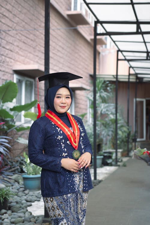 Portrait of a Young Woman in a Headscarf