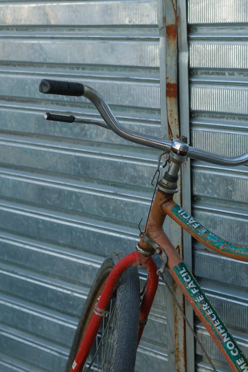 Gratis lagerfoto af cykel, fægte, farve