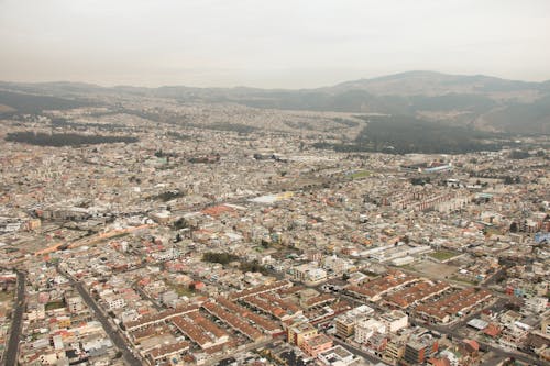 View of Mexico City From Above 