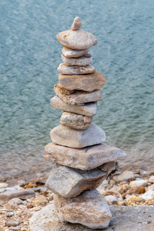 균형, 돌, 물의 무료 스톡 사진