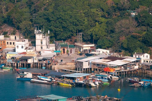 Free Po Toi O Fishing Village Stock Photo