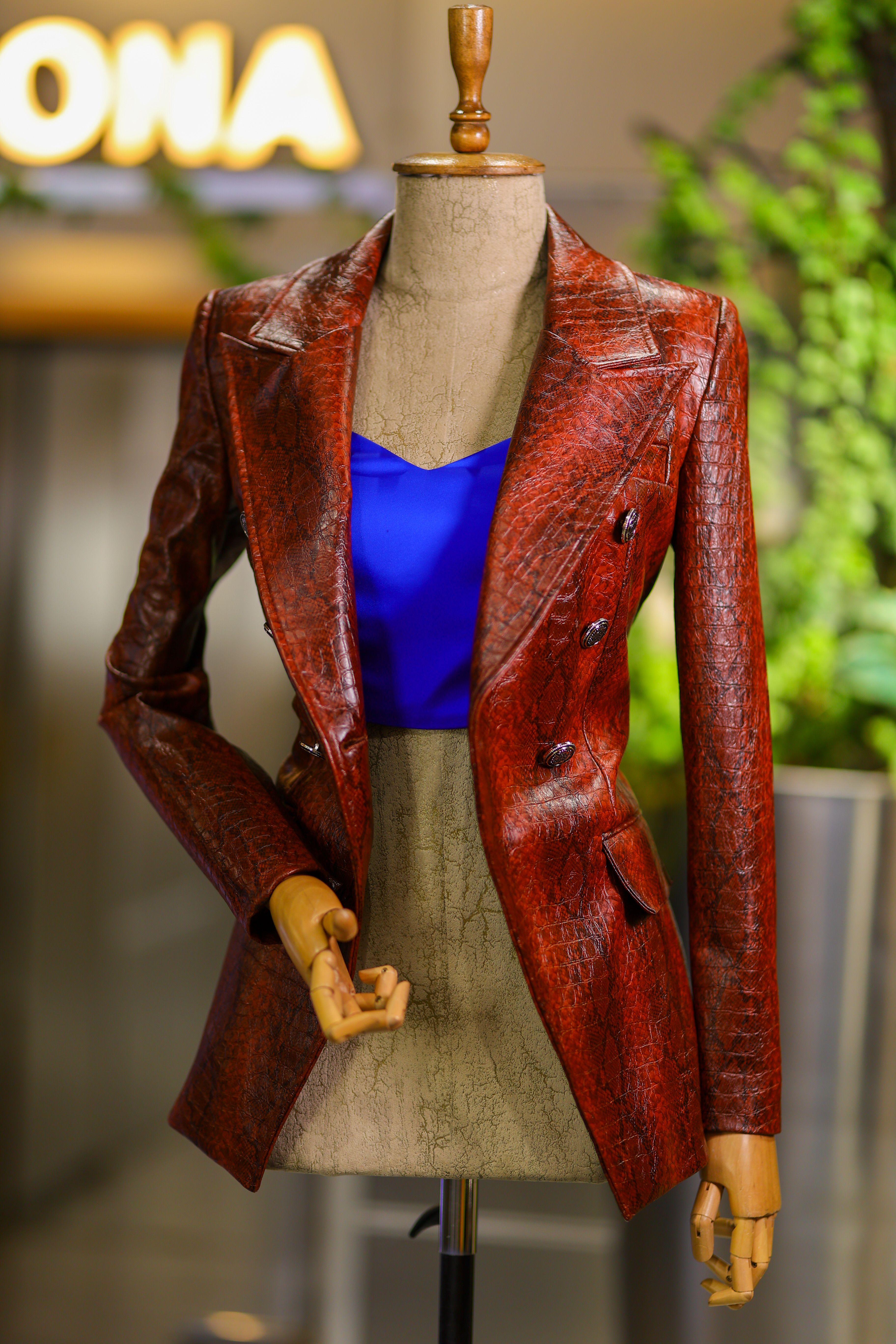 Leather Blazer — Leather Jackets product view