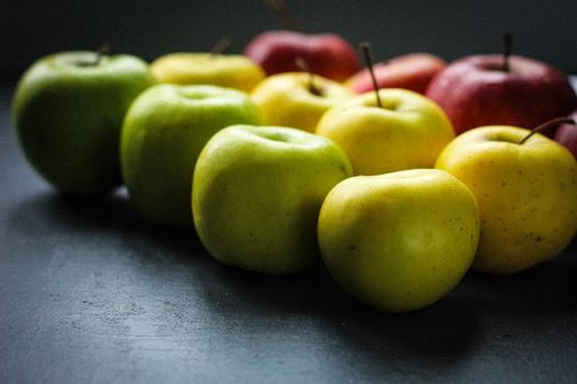 Crispy Pork Belly Slab with Roasted Granny Smith Apples