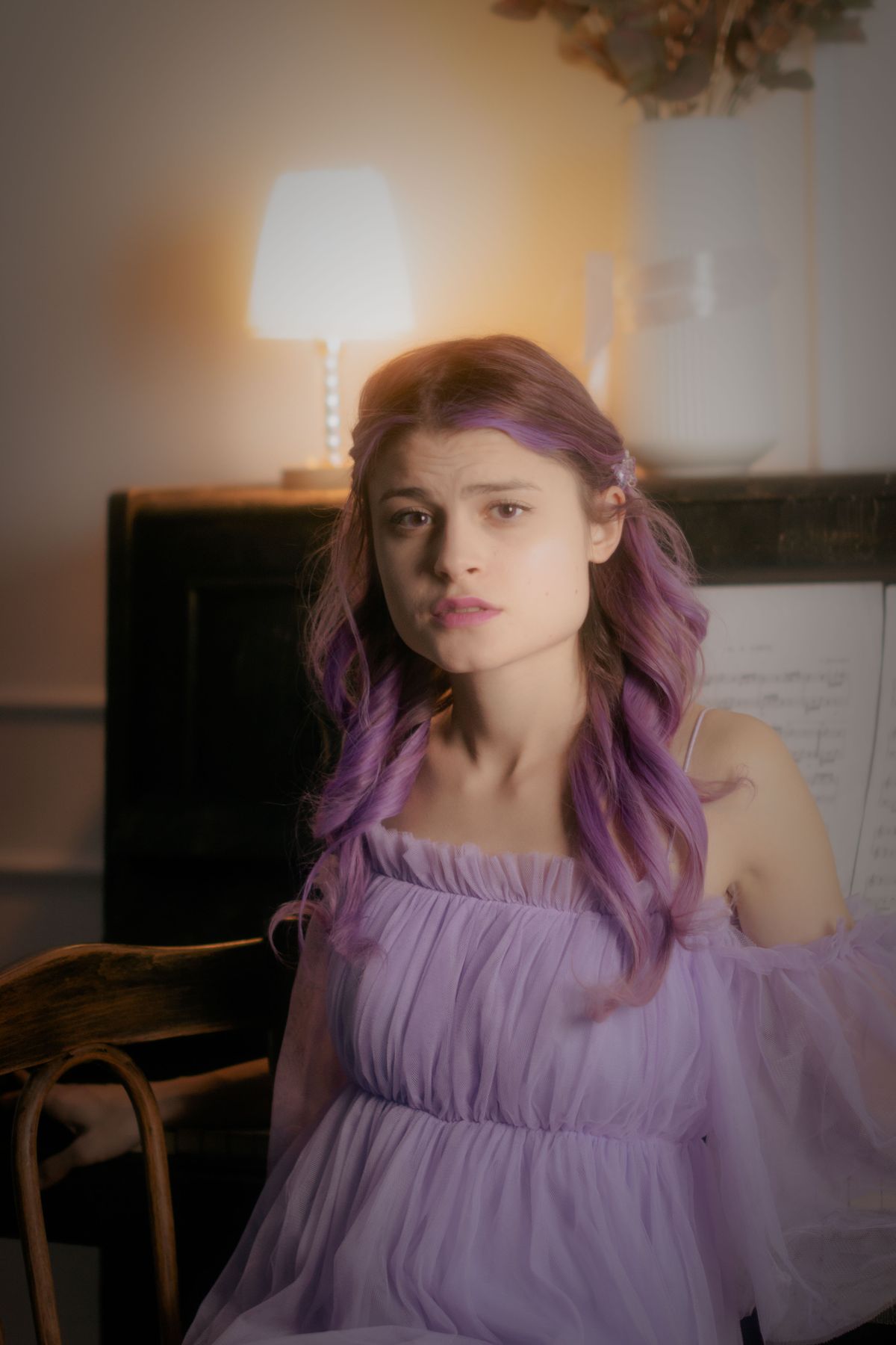 Lavender violet hair