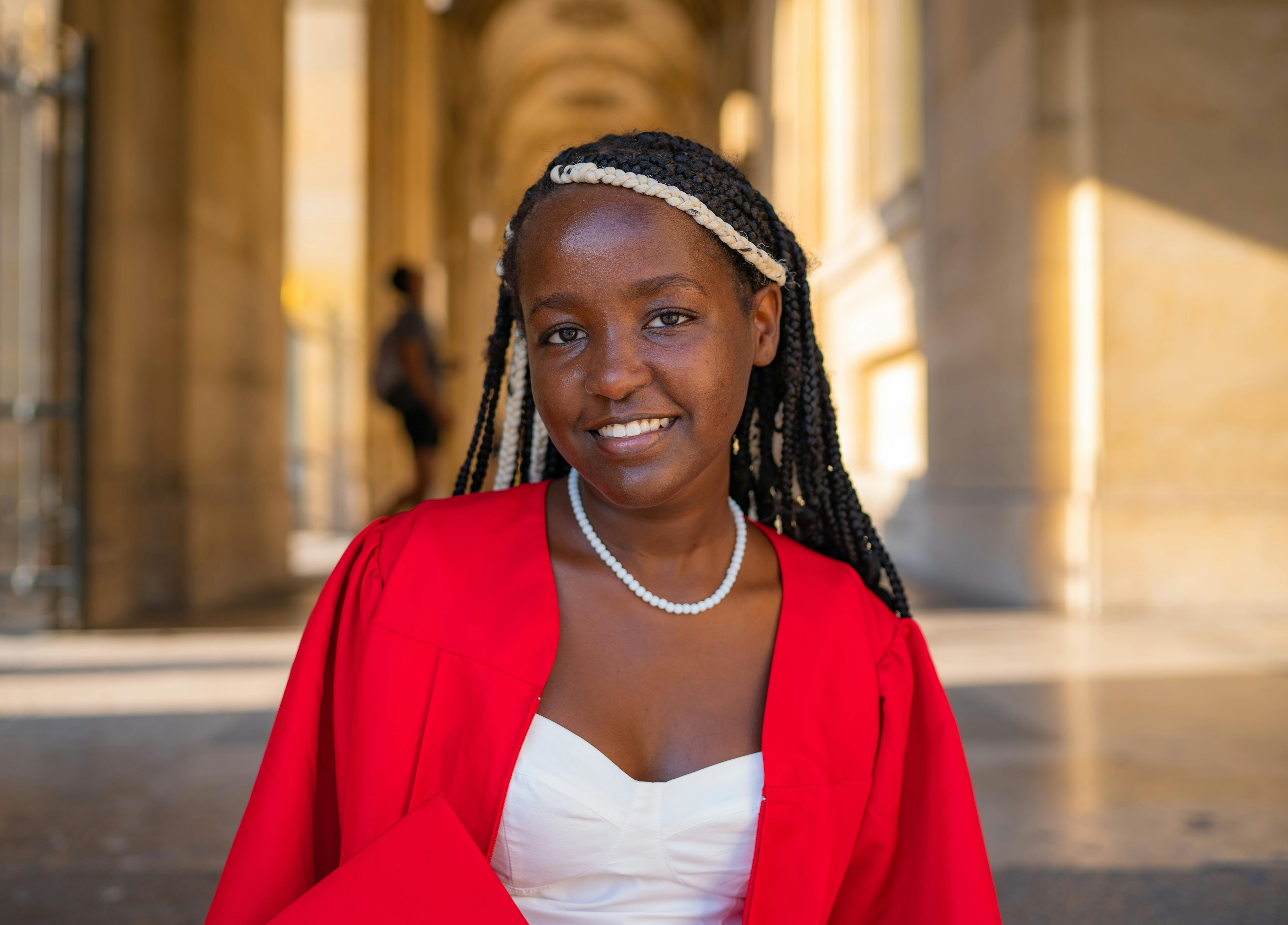 Sophia Crimmins graduates from interdisciplinary professional studies program with three certificates — Photo by amine photog